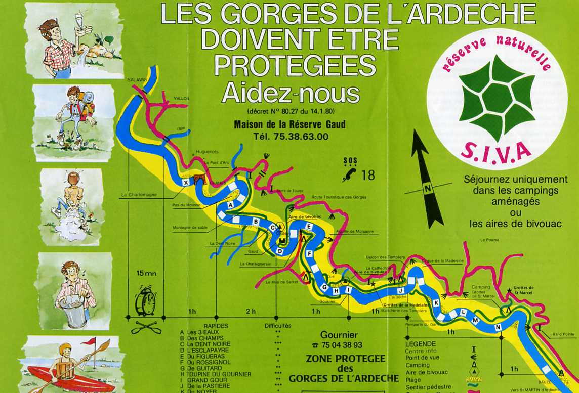 Carte de la Rserve